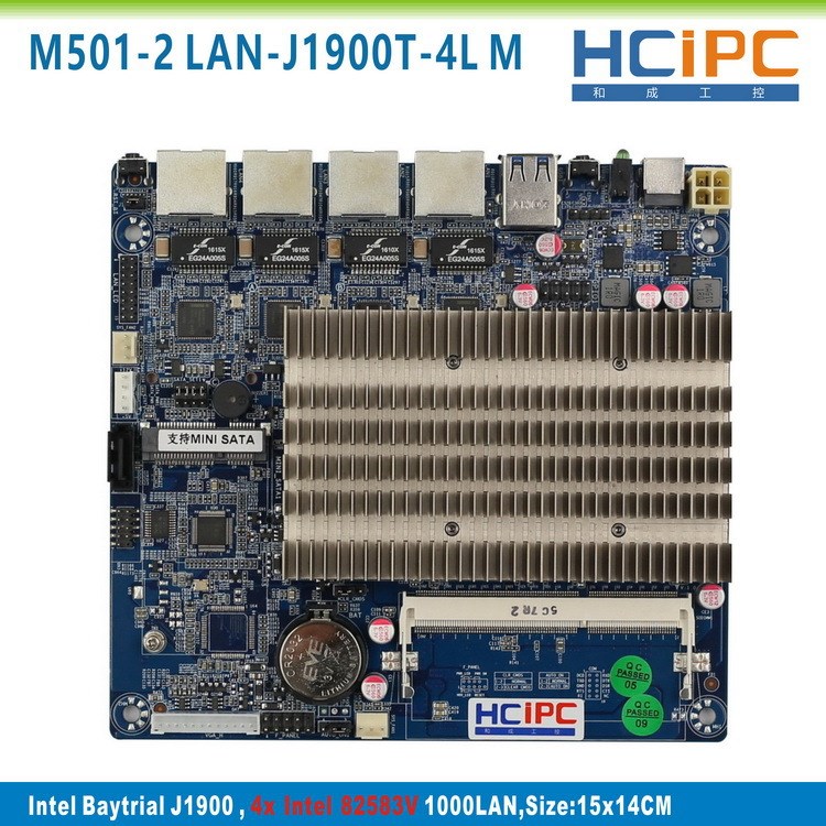 HCiPC 和成工控 M501-2LAN 網(wǎng)安主板、工控主板、J1900-4L主板