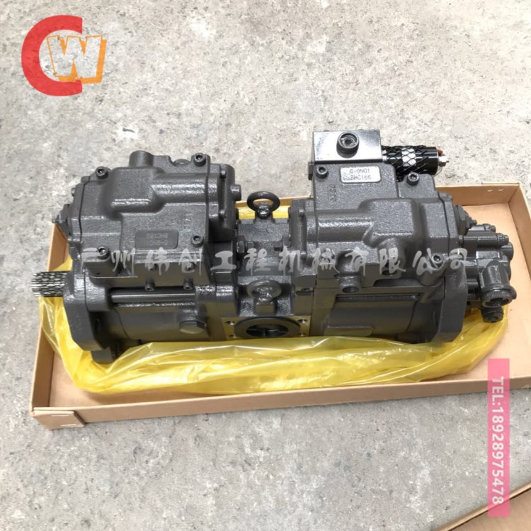挖掘機(jī)配件神鋼SK135/75/120三一135現(xiàn)代150川崎K3V63液壓泵總成