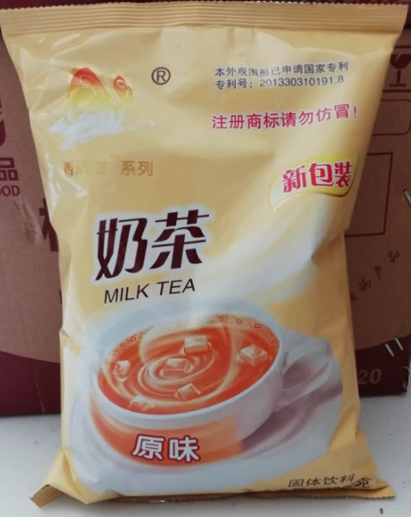 香飄飄奶茶 香飄益系列 奶茶粉 珍珠奶茶粉商用袋裝 1000克 原味