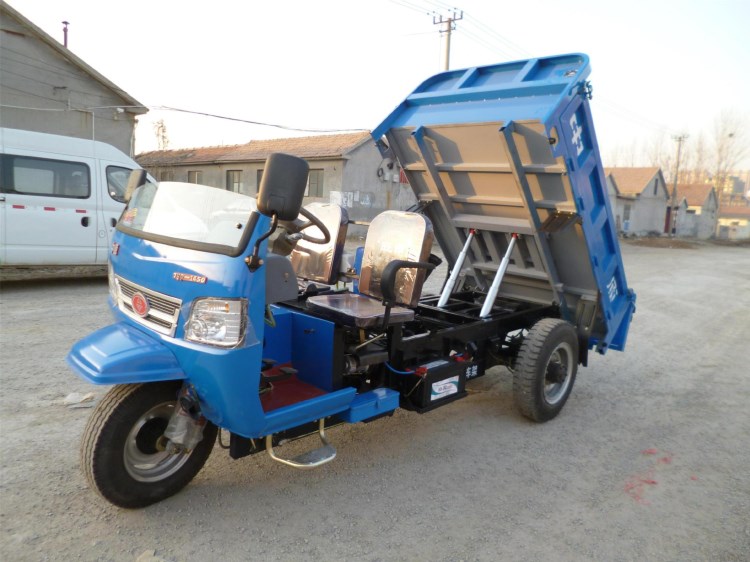 130汽車變速箱 后橋 爬坡能力強 半封閉 軸傳動單缸自卸三輪車