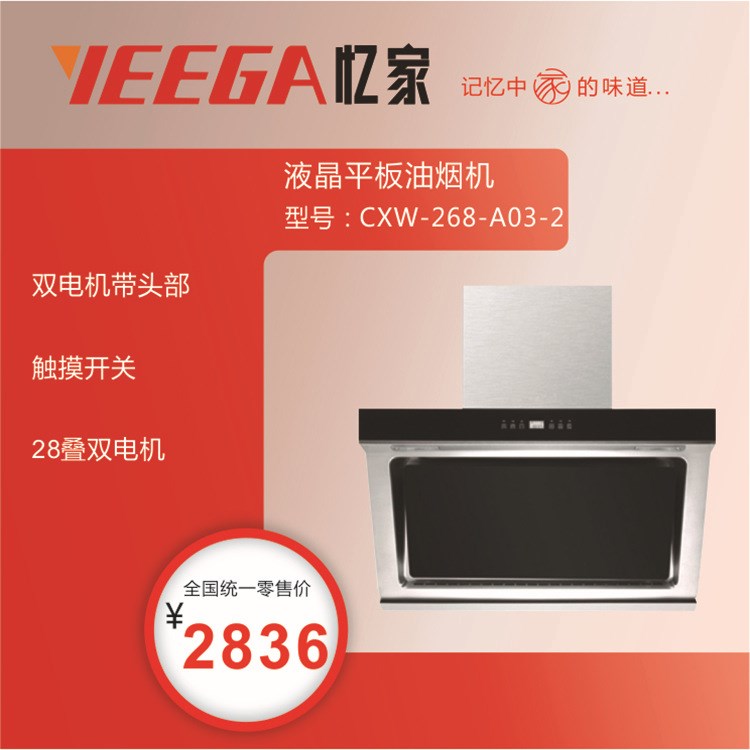 IEEGA憶家電器 雙電機(jī)四風(fēng)輪油煙機(jī) 加盟代理油煙機(jī) 浙江油煙機(jī)