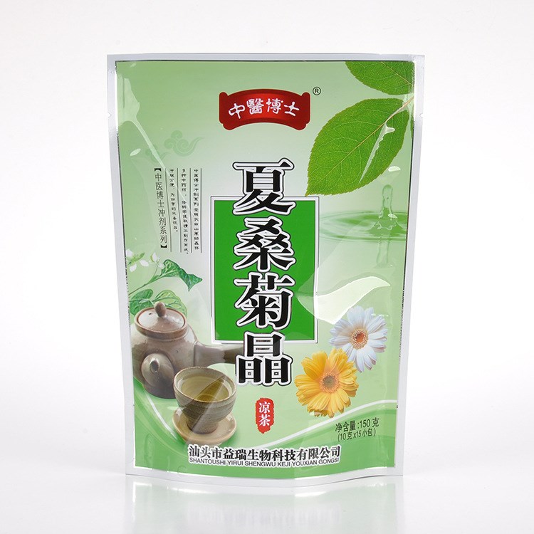 廣東夏季涼茶板藍根金銀花羅漢果下火夏桑菊顆粒OEM加工批發(fā)