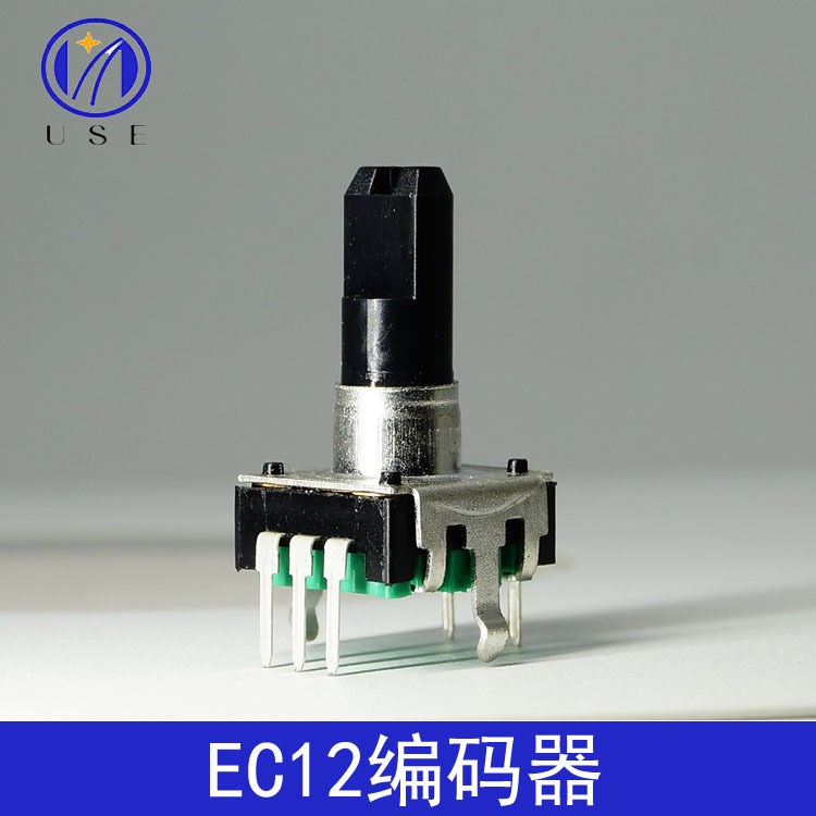 EC12編碼器帶開關(guān) 數(shù)字脈沖電位器 旋轉(zhuǎn)編碼器 定制編碼電位器