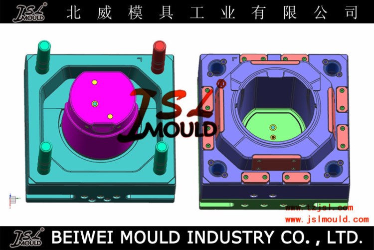 PP創意垃圾桶模具 雜物箱塑料模具制 多款中小型塑料桶模具