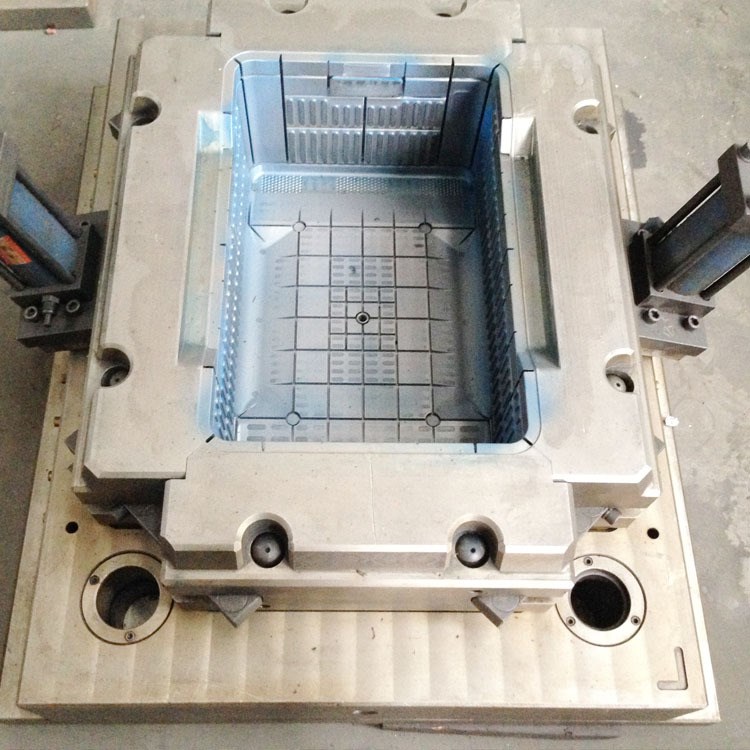 供应五金厂塑料箱模具开发塑胶周转筐模具耐摔胶框模具