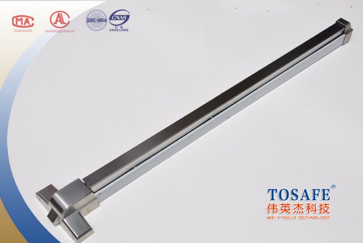 供應 全長壓桿推杠鎖、1米長壓杠鎖、訂做逃生門鎖