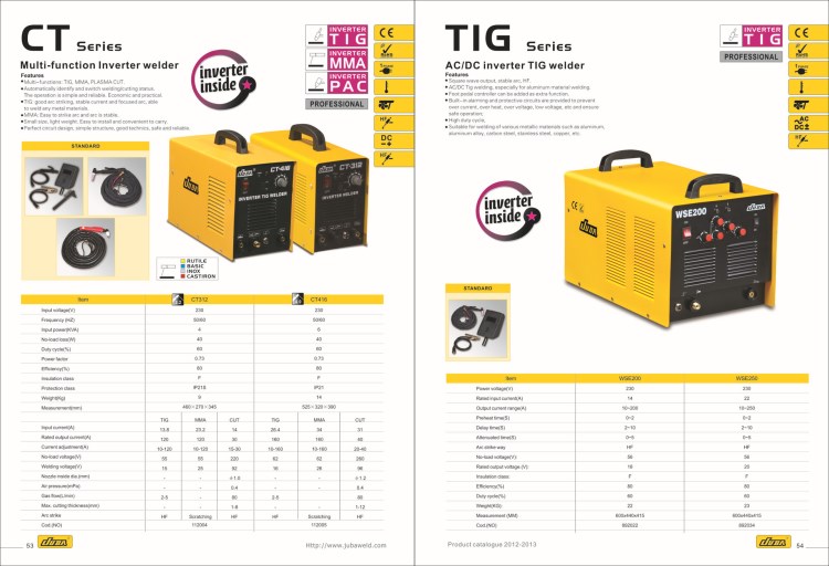 出口日本電焊機(jī) TIG-200P ACDC 200V/50/60HZ