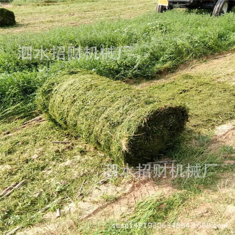 小麥秸稈打捆機  緊密草捆  帶動式稻草自動撿拾打捆機