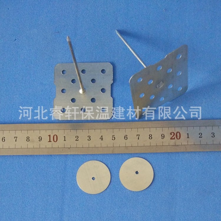 岩棉釘鋼結構牆體幕牆粘釘空調通風管道膠釘玻璃棉釘鋁製保溫釘