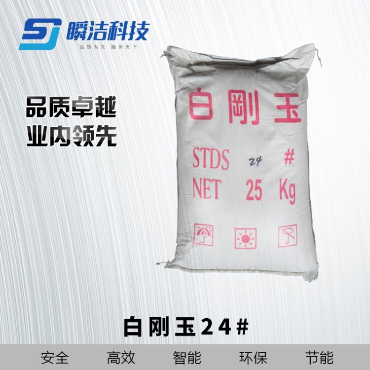 廠家 供應噴砂機磨料氧化鋁砂  噴砂機耗材  耐火耐高溫白剛玉