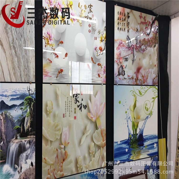 木板工藝品UV平板彩印機(jī) 河北邯鄲亞克力板木塑板3D浮雕畫打印機(jī)