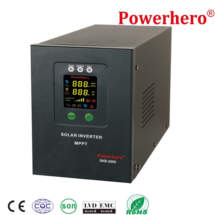 1800W 24V直流輸入 220V交流輸出穩(wěn)定耐用的弦波太陽(yáng)能逆變器