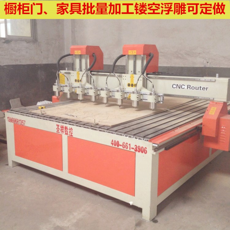淄博木工雕刻機 sx2025獨立四頭包郵淄博木工雕刻機