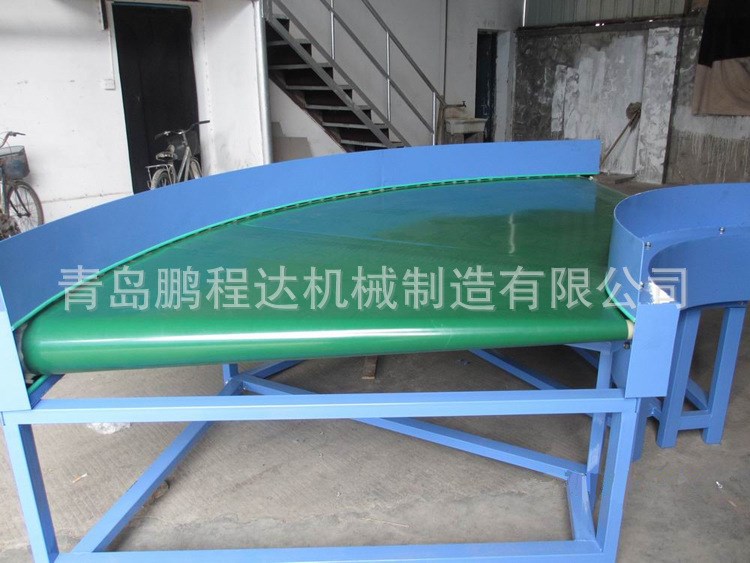 山東pvc輸送機 轉彎皮帶輸送機 煙臺皮帶輸送線