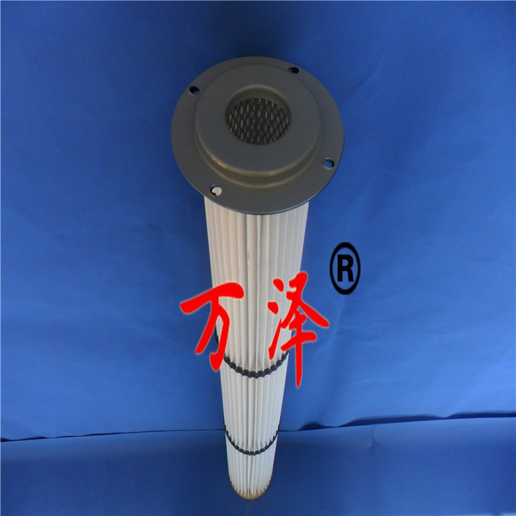 沈陽供應(yīng)四耳除塵濾芯150*800 法蘭帶孔除塵濾筒廠家現(xiàn)貨濾芯濾筒