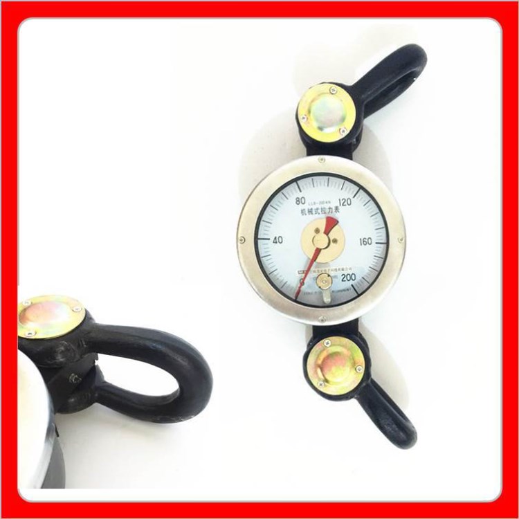 2噸機械式拉力計 負荷測機械拉力表 礦產石油井用機械測力計