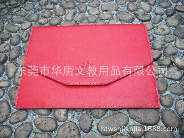 A4信封文件夹 真皮商务信封文件袋-华唐 品牌定制厂家