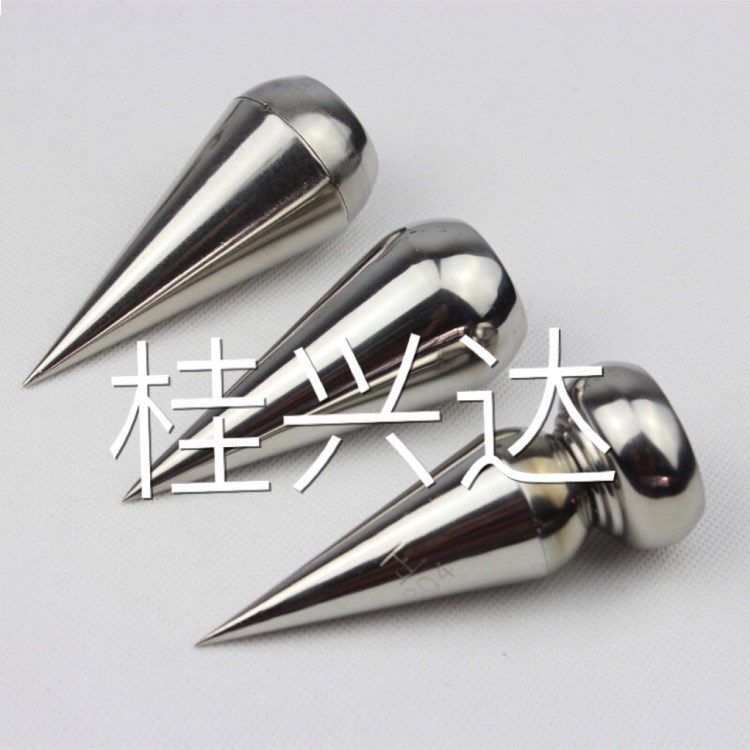 廠家直銷 桂興達不銹鋼裝飾配件精品正304不銹鋼圓錐槍頭
