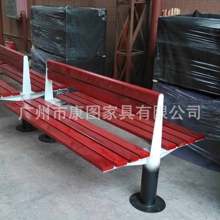 公園靠背園林椅 廣場休閑靠背座椅 戶外木質休閑長椅 室外路椅