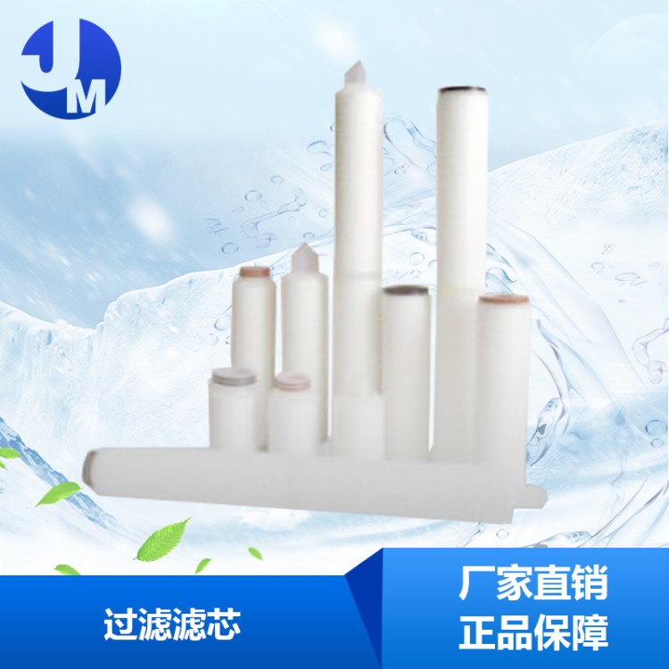 PP/PE/PTFE/PES微孔膜折叠滤芯