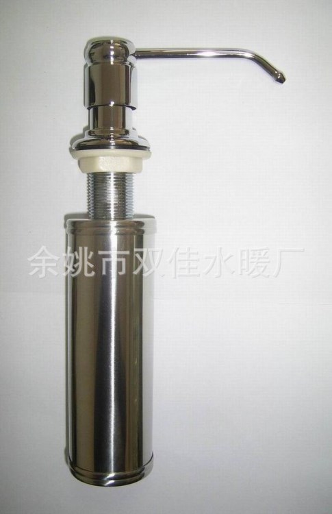 专制经营水槽皂液器不锈钢电镀塑料皂液器全铜厨卫感应给皂器