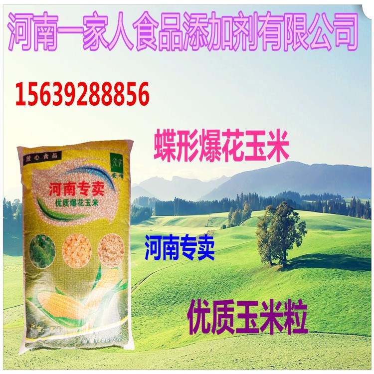 現(xiàn)貨供應(yīng) 爆花玉米粒 河南專賣 食品添加劑 98%爆率 蝶形 1袋包郵