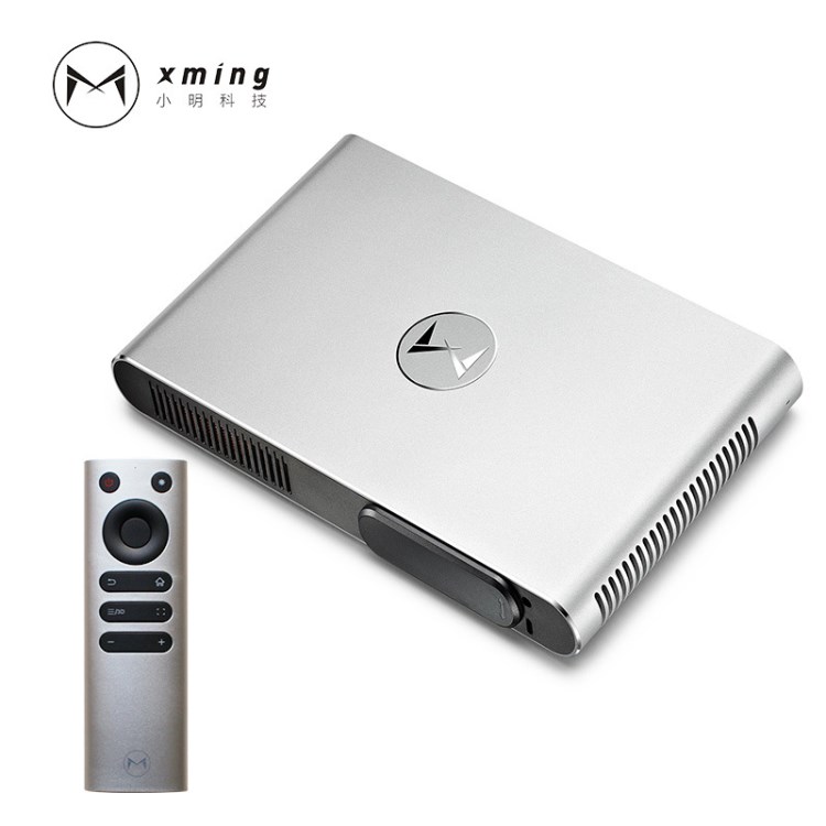 小明M2激光投影儀高清1080P商務迷你微型投影機家用智能無屏電視
