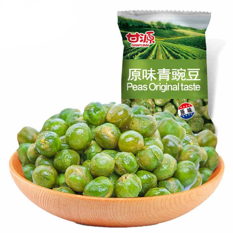 甘源美国青豆酱汁牛肉原味蒜香3口味供应整箱10斤小包装批发