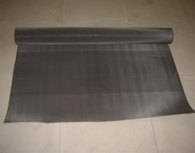 鐵絲網(wǎng)布50目30目黑絲布 塑料顆粒用篩網(wǎng)