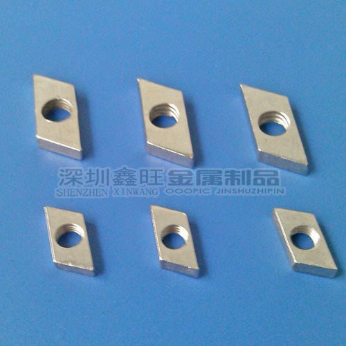 菱形螺母 后裝螺母 補裝螺母M5  M6  工業鋁材配件連接件