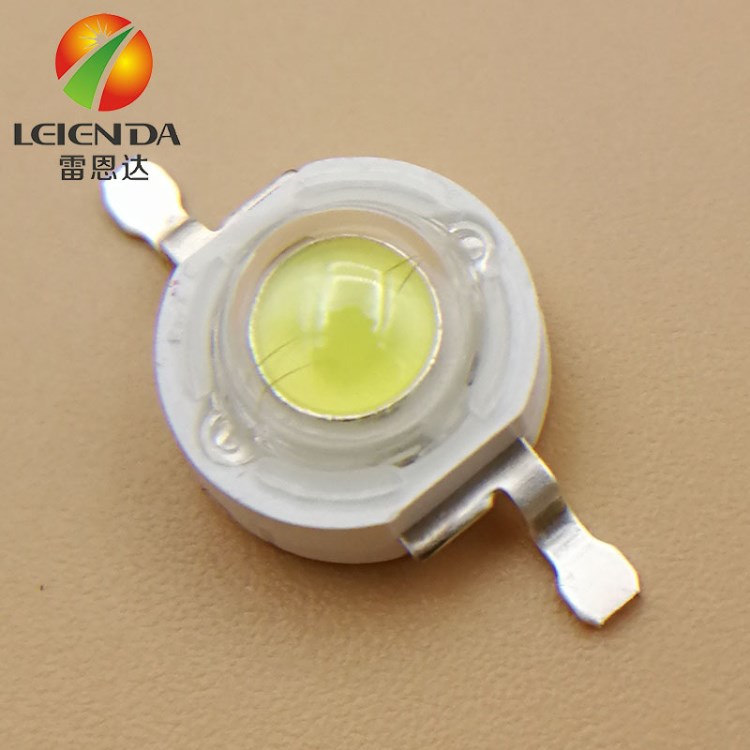 1w大功率led 110-120lm仿流明燈珠 350mA白光 大功率燈珠 可定制