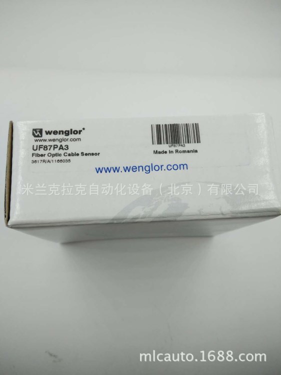 威格勒 wenglor UF87PA3 M30玻璃光纤传感器放大器