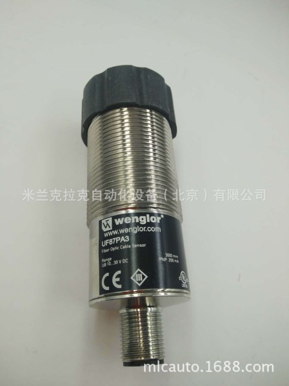 wenglor 威格勒 UF87PA3 M30玻璃光纖傳感器放大器