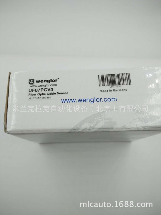 威格勒 wenglor UF87PCV3 M30玻璃光纤传感器放大器