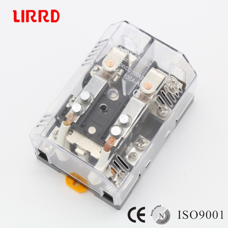 LIRRD利尔德LJQX-62F/2Z厂家直销100A大电流220V24V大功率继电器