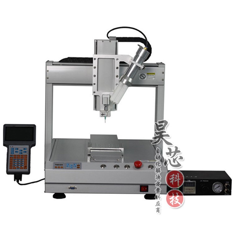 昊芯HX-D331三軸自動(dòng)點(diǎn)膠機(jī)手機(jī)屏FPC點(diǎn)膠行業(yè)使用快速點(diǎn)膠設(shè)備