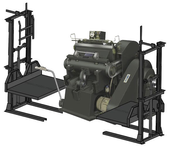 壓痕機(jī)手啤機(jī)模切機(jī)疊紙臺(tái)升降臺(tái)