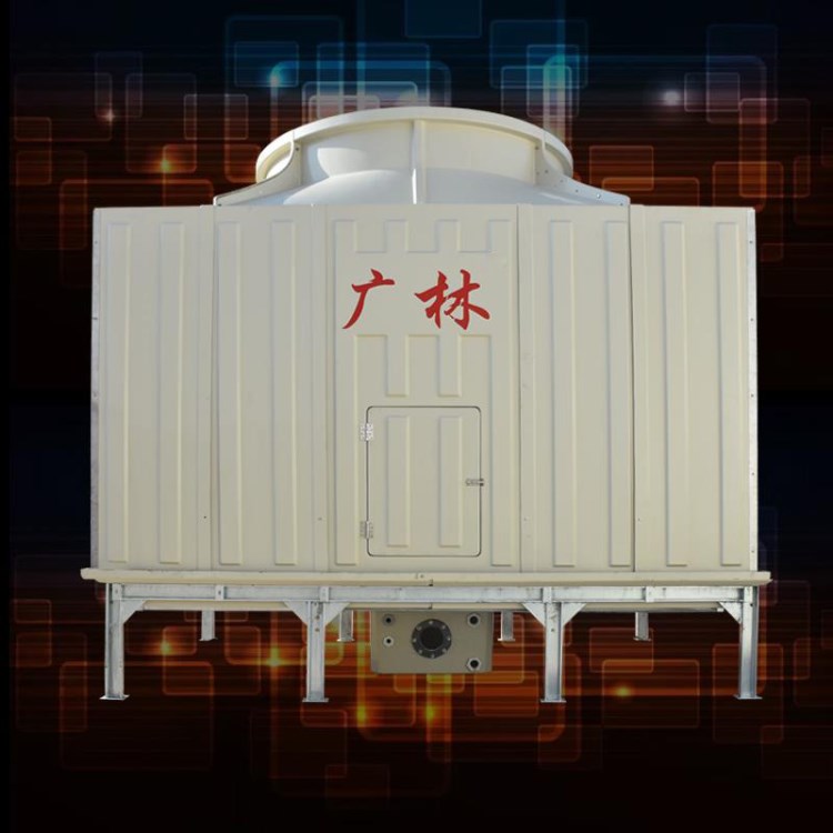 廠家直銷玻璃鋼冷卻塔 方形橫流則出風冷卻塔 大型連體組合方塔
