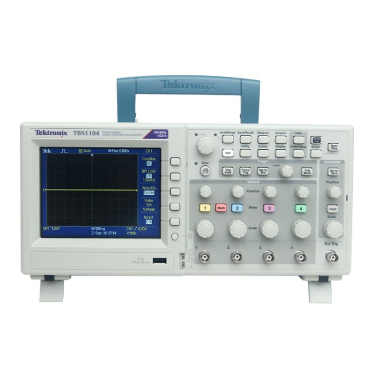 全新泰克Tektronix TBS1064数字存储示波器4通道60MHz 1GS/s