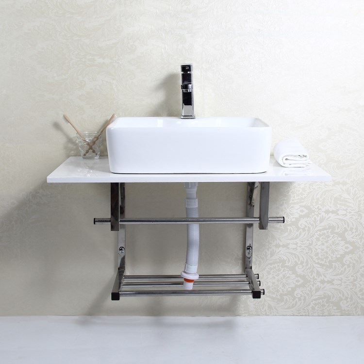 家用厕所台盆不锈钢支架304台下盆架托可定制调制一件代发