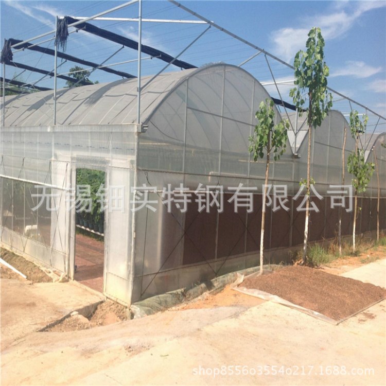 廠家直銷  溫室 養殖大棚骨架   外遮陽連棟溫室  可定制安裝