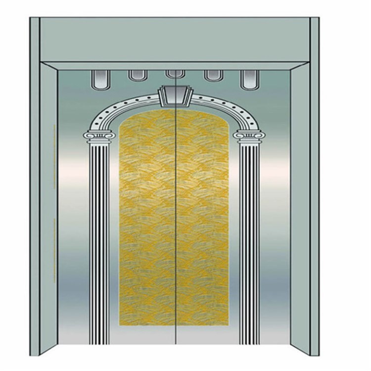 304拉絲玫瑰金無(wú)指紋不銹鋼電梯轎廂面板 噴砂不銹鋼電梯轎廂板