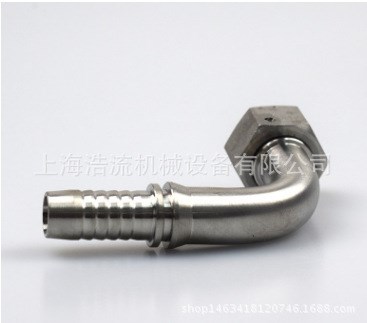 廠家直銷 不銹鋼膠管接頭 碳鋼膠管接頭高壓 扣壓式接頭  一體式