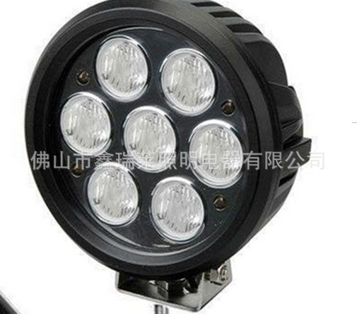 LED 工作燈 70W前大燈 工程車 6寸越野車工作燈 車頂燈 射燈