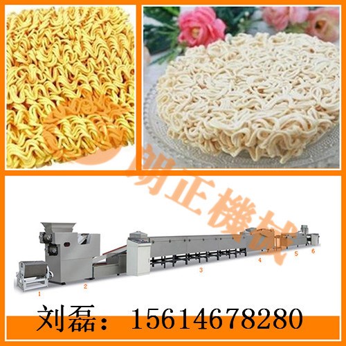 油炸面條生產(chǎn)線，方便面設(shè)備，面條機(jī)設(shè)備，方便面機(jī)-朗正機(jī)械