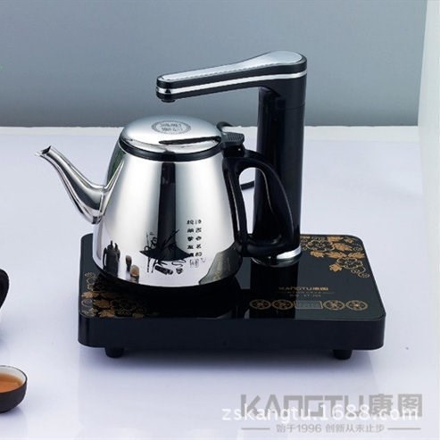 康圖電器茶爐自動上水電熱水壺 電茶爐套裝 溫度可調(diào)?？疃Y品