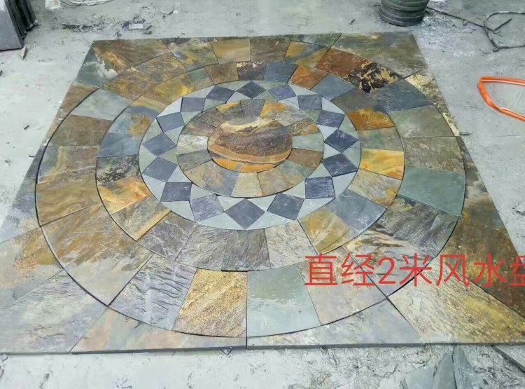 鴻輝石材 馬賽克文化石板巖背景墻板巖文化石背景墻  廠家直銷