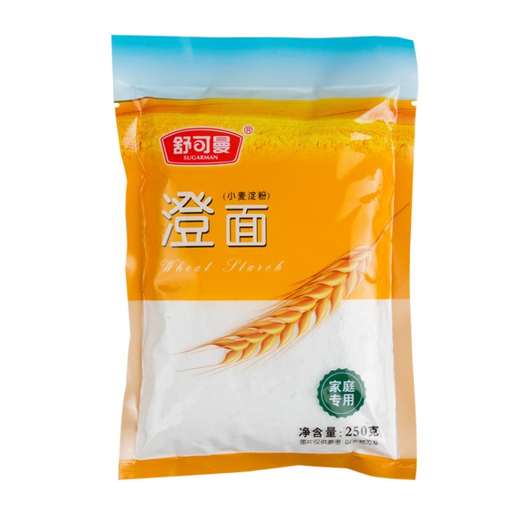 舒可曼澄面 澄粉小麦淀粉 水晶月饼 水晶烧麦原料 250克