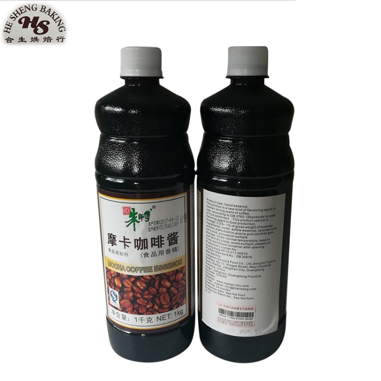 朱師傅摩卡咖啡醬 1kg 蛋糕面包調(diào)味醬 烘焙西點面包烘焙材料