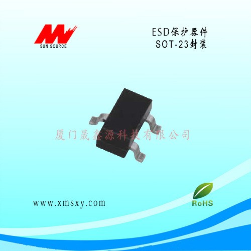 供應ESD 貼片靜電防護二極管05BC SOT-23 保護元件 品質